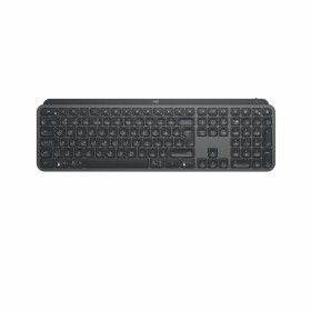 Keyboard Logitech MX Keys Qwertz German Multicolour Steel by Logitech, Keyboards - Ref: M0200204, Price: 94,37 €, Discount: %