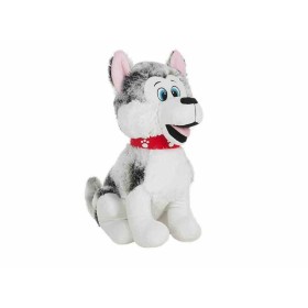 Fluffy toy Husky 80 cm Dog by BigBuy Fun, Animals and figures - Ref: S2426910, Price: 28,96 €, Discount: %