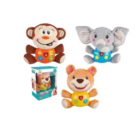 Peluche sonore 18,5 x 11 x 24 cm de BigBuy Fun, Animaux et personnages - Réf : S2430117, Prix : 12,32 €, Remise : %