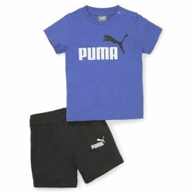 Conjunto de Desporto para Bebé Puma Valencia CF Branco Preto | Tienda24 Tienda24.eu