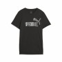 T shirt à manches courtes Enfant Puma Ess+ Futureverse Noir | Tienda24 Tienda24.eu