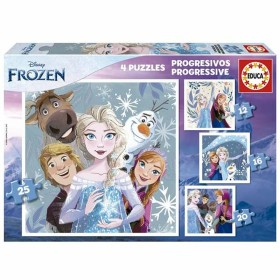 Puzzle Frozen Progressive difficulty by Frozen, Jigsaws - Ref: S2436182, Price: 8,08 €, Discount: %