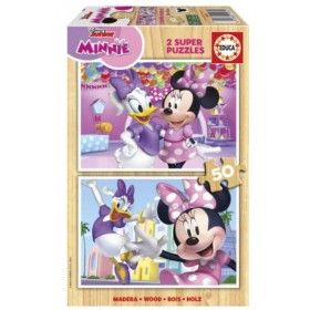 Puzzle Enfant Minnie Mouse 50 Pièces de Minnie Mouse, Puzzles classiques - Réf : S2436215, Prix : 8,87 €, Remise : %