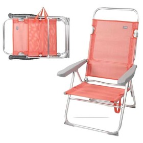 Cadeira de Praia Colorbaby Cor de Rosa 48 x 57 x 99 cm Múltiplas posições de Colorbaby, Cadeiras articuladas - Ref: S2436329,...