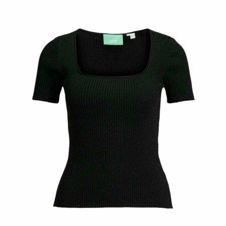 Women’s Short Sleeve T-Shirt Jack & Jones Jxsky Ss Knit Black | Tienda24 Tienda24.eu