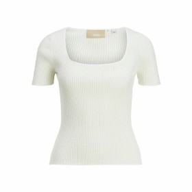 Damen Kurzarm-T-Shirt Jxsky Ss Jack & Jones French Vanilla Gelb | Tienda24 Tienda24.eu