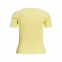 Camisola de Manga Curta Mulher Jxsky Ss Jack & Jones French Vanilla Amarelo | Tienda24 Tienda24.eu