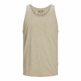 Tanktop Mann Jack & Jones Jortampa Slub Beige