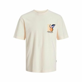 Kurzarm-T-Shirt für Kinder Kappa Eryx Weiß | Tienda24 Tienda24.eu