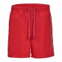 Bañador Infantil Jack & Jones Double Logo Ly Sn Mni Rojo | Tienda24 Tienda24.eu