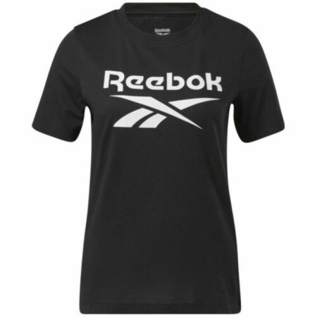 Camisola de Manga Curta Mulher Reebok RI BL TEE HB2271 Preto (XS) | Tienda24 Tienda24.eu