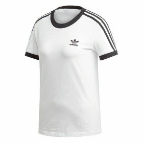 Camiseta de Manga Corta Mujer Adidas Trefoil Negro | Tienda24 Tienda24.eu