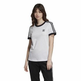 Camisola de Manga Curta Adidas Logo Colorblock Bege | Tienda24 Tienda24.eu