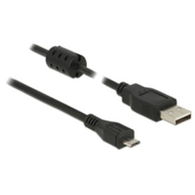 Câble USB DELOCK 84909 Noir 3 m (1 Unité) de DELOCK, Câbles USB - Réf : M0200555, Prix : 4,72 €, Remise : %