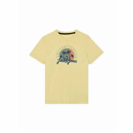 T shirt à manches courtes Enfant Jack & Jones Jjsummer Smu Vibe Tee Jaune | Tienda24 Tienda24.eu