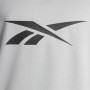 Camiseta de baloncesto Reebok Gris claro | Tienda24 Tienda24.eu