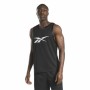 Basketball shirt Reebok Black | Tienda24 Tienda24.eu