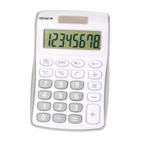 Calculatrice 12494 Blanc Gris Blanc/Gris Plastique de N/A, Calculatrices de bureau - Réf : M0200619, Prix : 5,45 €, Remise : %