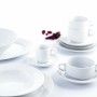 Plate Quid Basic Ceramic White (15,5 cm) (Pack 12x) | Tienda24 - Global Online Shop Tienda24.eu