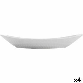 Fuente de Cocina Quid Gastro Cerámica Blanco (39,5 x 19 x 8 cm) (4 Unidades) de Quid, Platos y fuentes - Ref: S2704605, Preci...