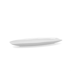 Fuente de Cocina Quid Gastro Blanco Cerámica 35,5 x 15,8 x 2,8 cm (6 Unidades) (Pack 6x) de Quid, Platos y fuentes - Ref: S27...