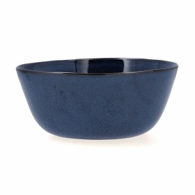 Salad Bowl Bidasoa Ikonic Ceramic Blue (20 x 19,5 x 8,5 cm) (Pack 3x) by Bidasoa, Bowls and large cups - Ref: S2705056, Price...