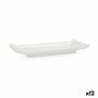 Plateau Quid Select Blanc Plastique 22,4 x 9,5 x 3 cm Sushi (12 Unités) | Tienda24 - Global Online Shop Tienda24.eu