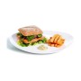 Flat Plate Arcoroc Restaurant 30 x 26 cm White Glass (6 Units) | Tienda24 - Global Online Shop Tienda24.eu