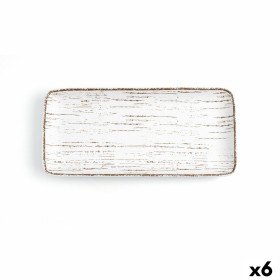 Servierbrett Bidasoa Zigzag Braun Holz 45 x 13 x 1 cm | Tienda24 - Global Online Shop Tienda24.eu