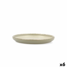 Dessert dish Quid Duna Green Ceramic 20 x 2,5 cm (6 Units) by Quid, Plates and dishes - Ref: S2710762, Price: 12,49 €, Discou...