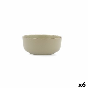 Plate set Home ESPRIT Brown Beige Porcelain 20 x 20 x 4 cm | Tienda24 - Global Online Shop Tienda24.eu