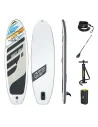 Planche de Paddle Surf Gonflable avec Accessoires Bestway Hydro-Force Blanc 305 x 84 x 12 cm | Tienda24 Tienda24.eu