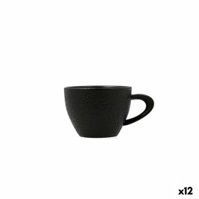 Cup Bidasoa Fosil Black Ceramic Aluminium Oxide 800 ml (12 Units) by Bidasoa, Cups - Ref: S2711616, Price: 21,20 €, Discount: %