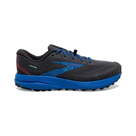 Sapatilhas de Running para Adultos Brooks Divide 4 Azul Preto | Tienda24 Tienda24.eu