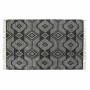 Teppich DKD Home Decor Weiß Schwarz Baumwolle (200 x 290 x 1 cm) | Tienda24 - Global Online Shop Tienda24.eu