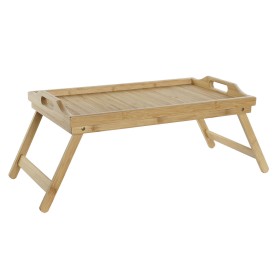 Folding Tray for Bed DKD Home Decor Bamboo 64 x 30 x 24 cm by DKD Home Decor, Plates and dishes - Ref: S3053193, Price: 18,20...