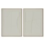 Quadro Home ESPRIT Astratto Scandinavo 55 x 4 x 75 cm (2 Unità) | Tienda24 - Global Online Shop Tienda24.eu