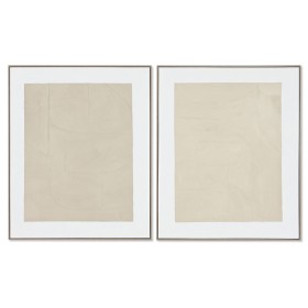 Quadro Home ESPRIT Marrone Beige Astratto Città 63 x 4,5 x 93 cm (2 Unità) | Tienda24 - Global Online Shop Tienda24.eu