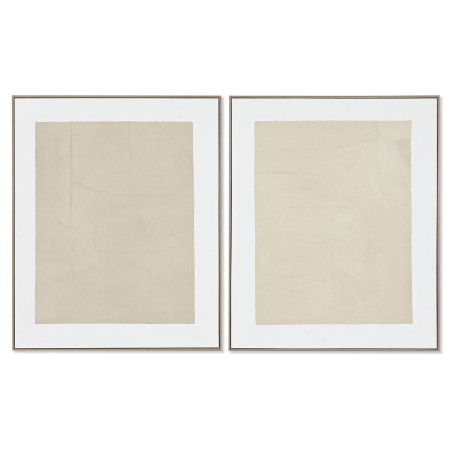 Quadro Home ESPRIT Astratto Città 82,3 x 4,5 x 102,3 cm (2 Unità) | Tienda24 - Global Online Shop Tienda24.eu