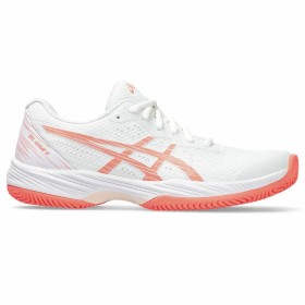 Zapatillas de Tenis para Mujer Asics Gel-Challenger 14 Blanco Naranja | Tienda24 Tienda24.eu