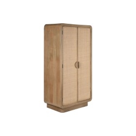 Cupboard Home ESPRIT Natural Wood Rattan 100 x 55 x 190 cm by Home ESPRIT, Sideboards - Ref: S3058058, Price: 811,00 €, Disco...