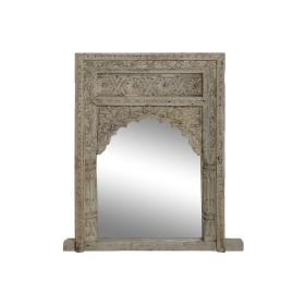 Wall mirror DKD Home Decor Black Metal Window 36 x 2 x 65 cm (65 Pieces) | Tienda24 - Global Online Shop Tienda24.eu