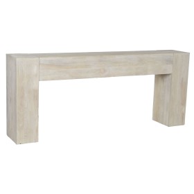 Conjunto de 2 mesas Castanho Prateado Aço inoxidável Madeira de mangueira 75 x 75 x 41 cm (2 Unidades) | Tienda24 - Global Online Shop Tienda24.eu