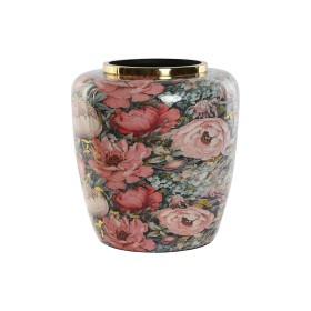 Vase Home ESPRIT Bunt Rosa Metall 33 x 33 x 35 cm von Home ESPRIT, Vasen - Ref: S3058536, Preis: 59,74 €, Rabatt: %