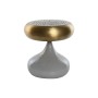 Lâmpada de mesa Home ESPRIT Cinzento Dourado Metal 4 W 220 V 36 x 36 x 37,5 cm | Tienda24 - Global Online Shop Tienda24.eu