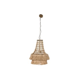 Lampadario DKD Home Decor Naturale Metallo 40 W Iuta (45 x 45 x 36 cm) | Tienda24 - Global Online Shop Tienda24.eu