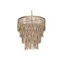 Deckenlampe Home ESPRIT Gold natürlich Holz Metall 70 x 70 x 157 cm | Tienda24 - Global Online Shop Tienda24.eu