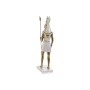 Deko-Figur Home ESPRIT Weiß Gold Harz Orientalisch Ägypter 7 x 11,5 x 36 cm (2 Stück) | Tienda24 - Global Online Shop Tienda24.eu