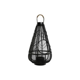 Candleholder Home ESPRIT Natural Metal Rope 21 x 21 x 30 cm | Tienda24 - Global Online Shop Tienda24.eu