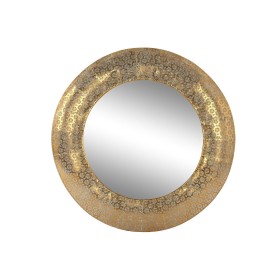 Wall mirror Home ESPRIT Golden Arab 76 x 4,5 x 76 cm by Home ESPRIT, Wall-Mounted Mirrors - Ref: S3058630, Price: 56,29 €, Di...